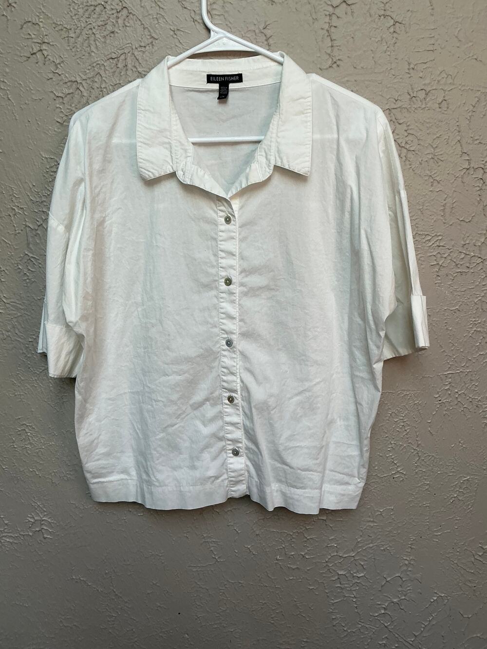 Eileen Fisher Classic L Shirt - Gently Loved, Timeless Style